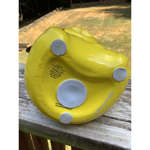 Pokemon Pikachu 9 Inch Coin Bank 2017 Fab-NY Ceramic Piggy Bank Excellent Cond - Picture 5 of 5